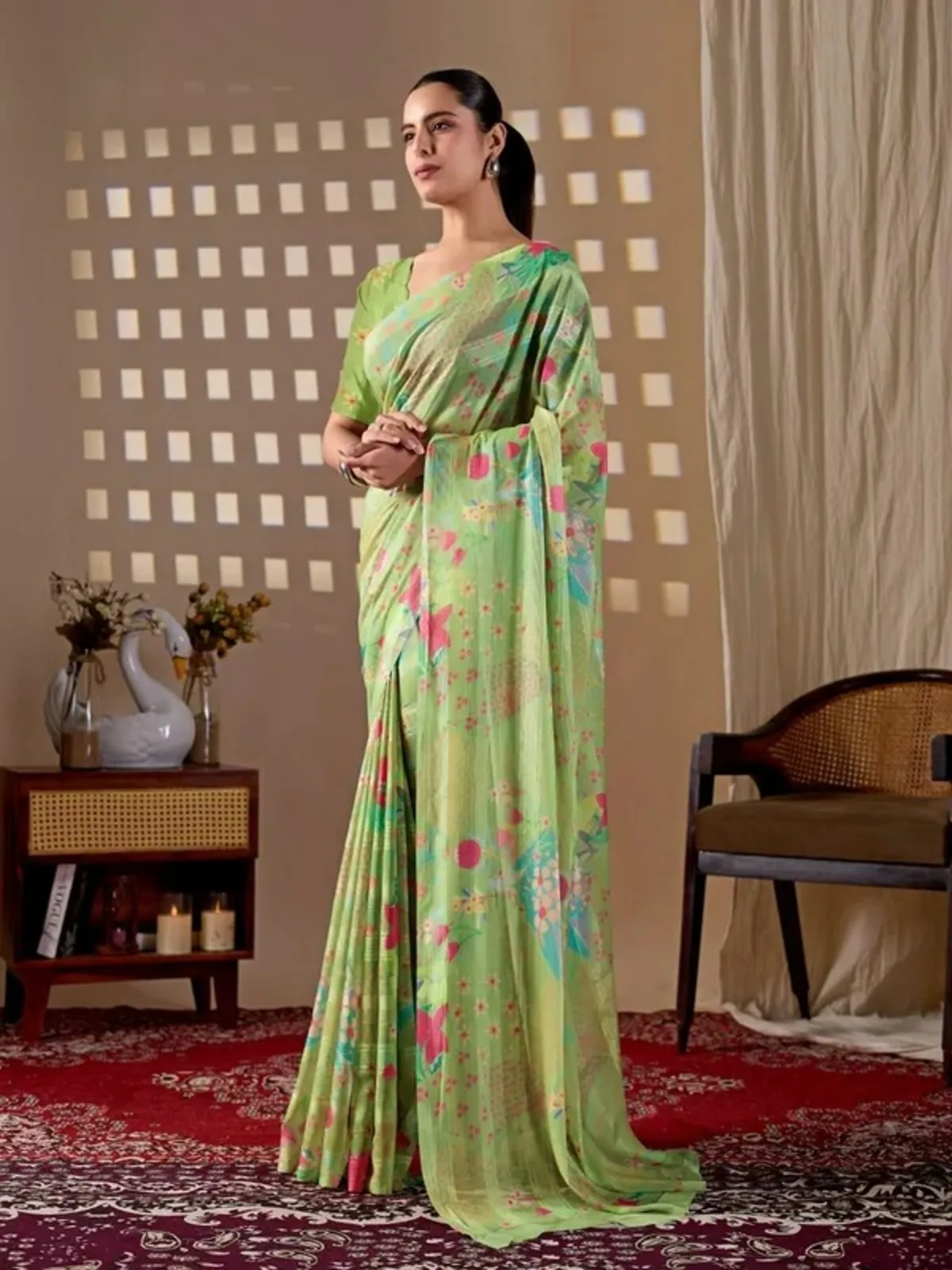 Georgette saree
