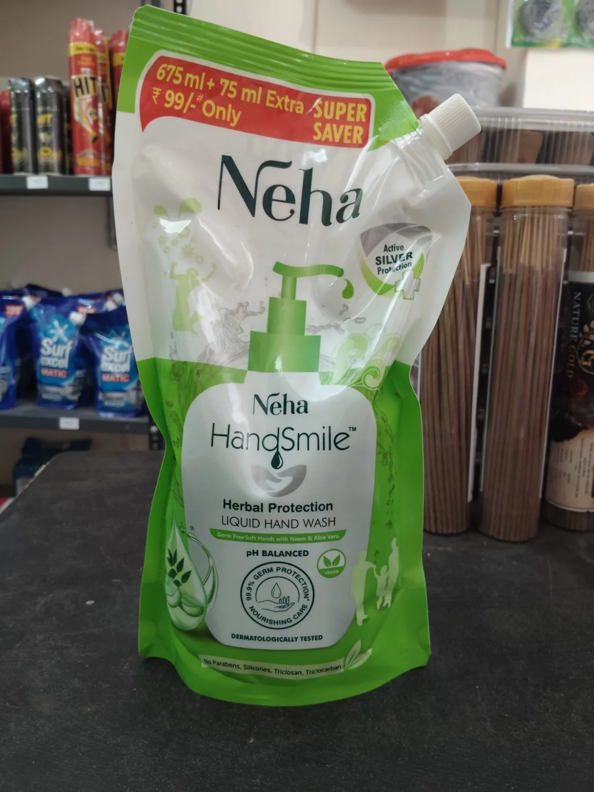Hand smile Refill pouch
