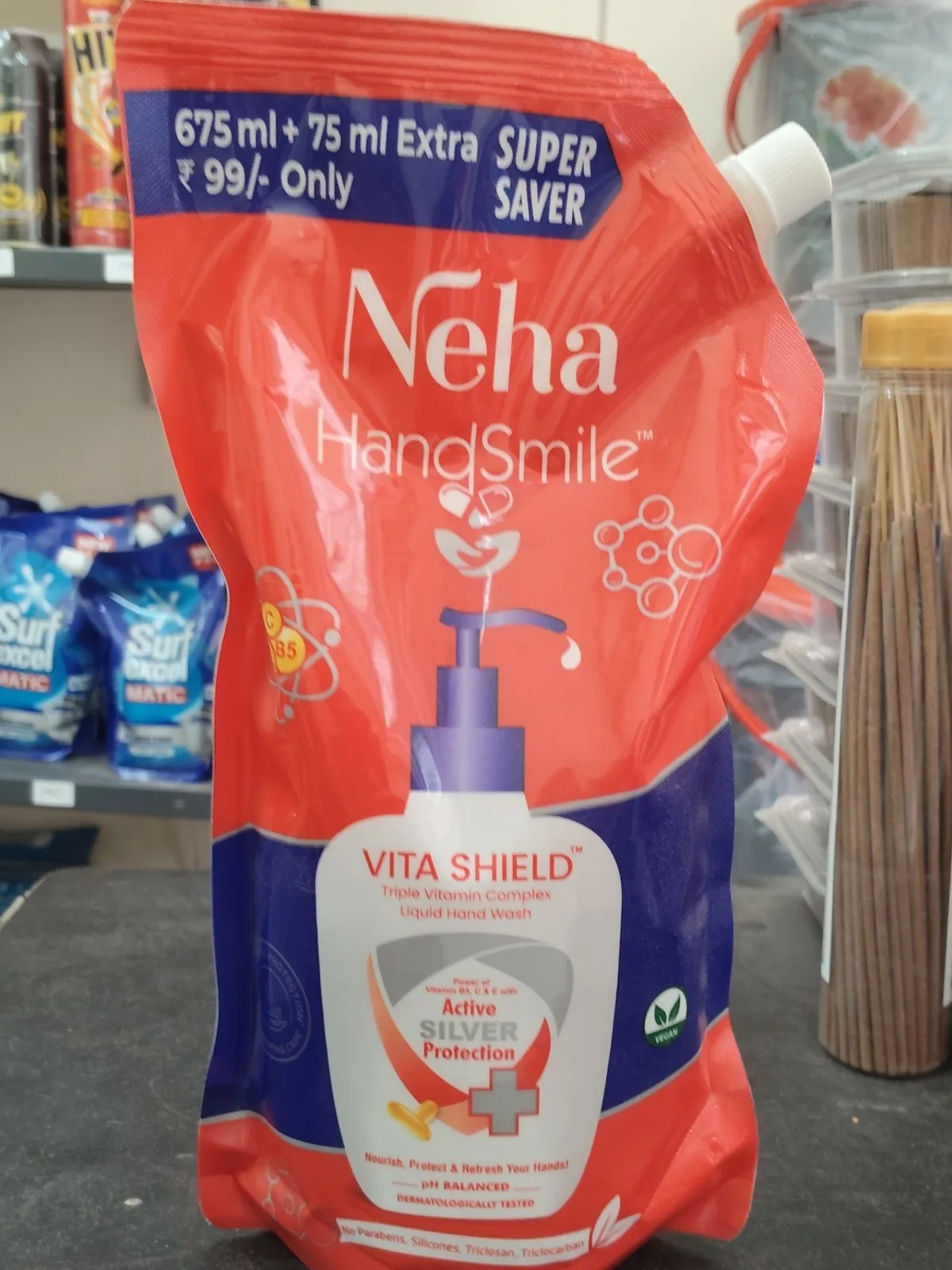 Hand smile Refill Pouch