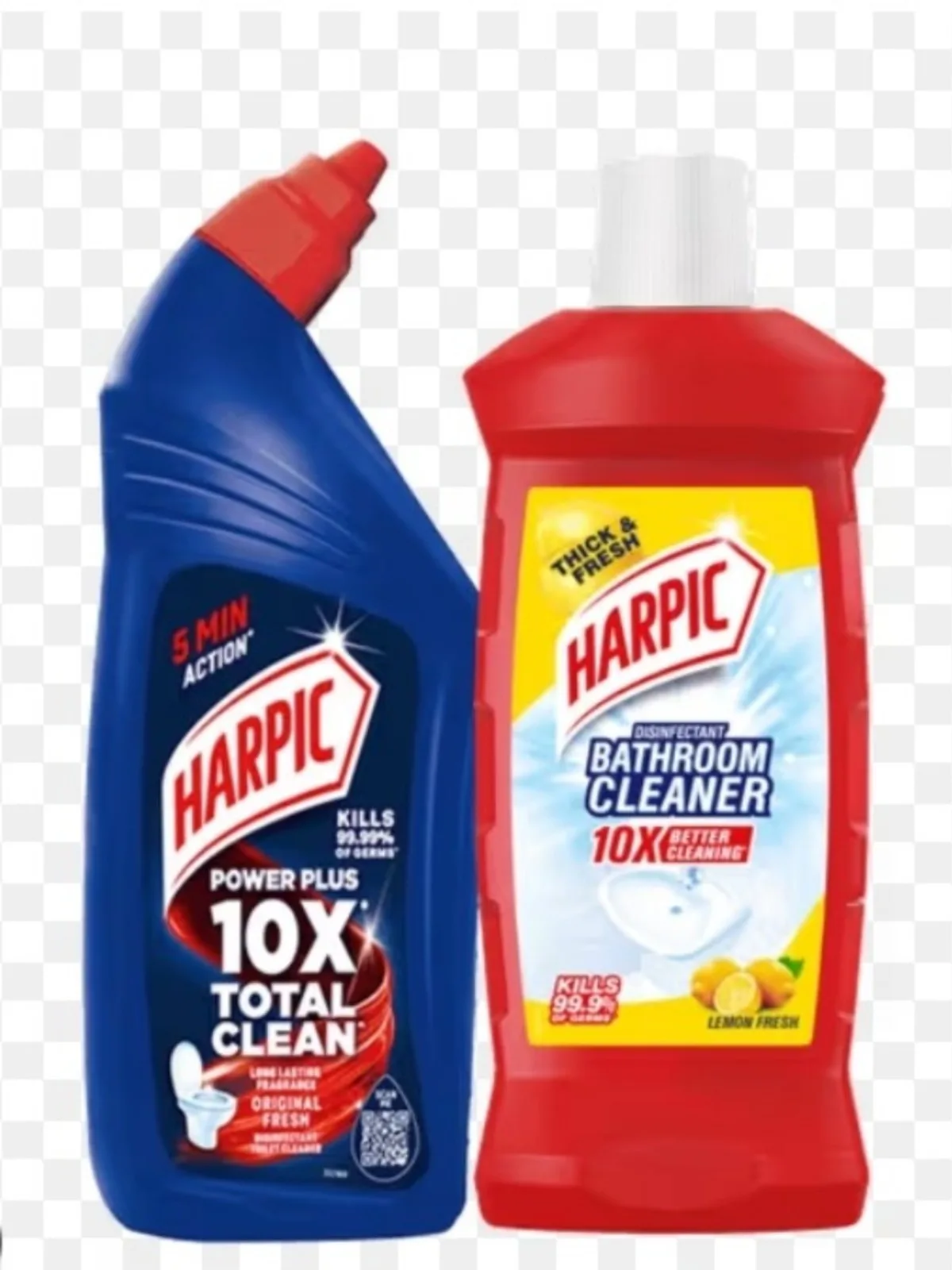 Harpic 1 ltr & Bathrom cleaner 500 ml