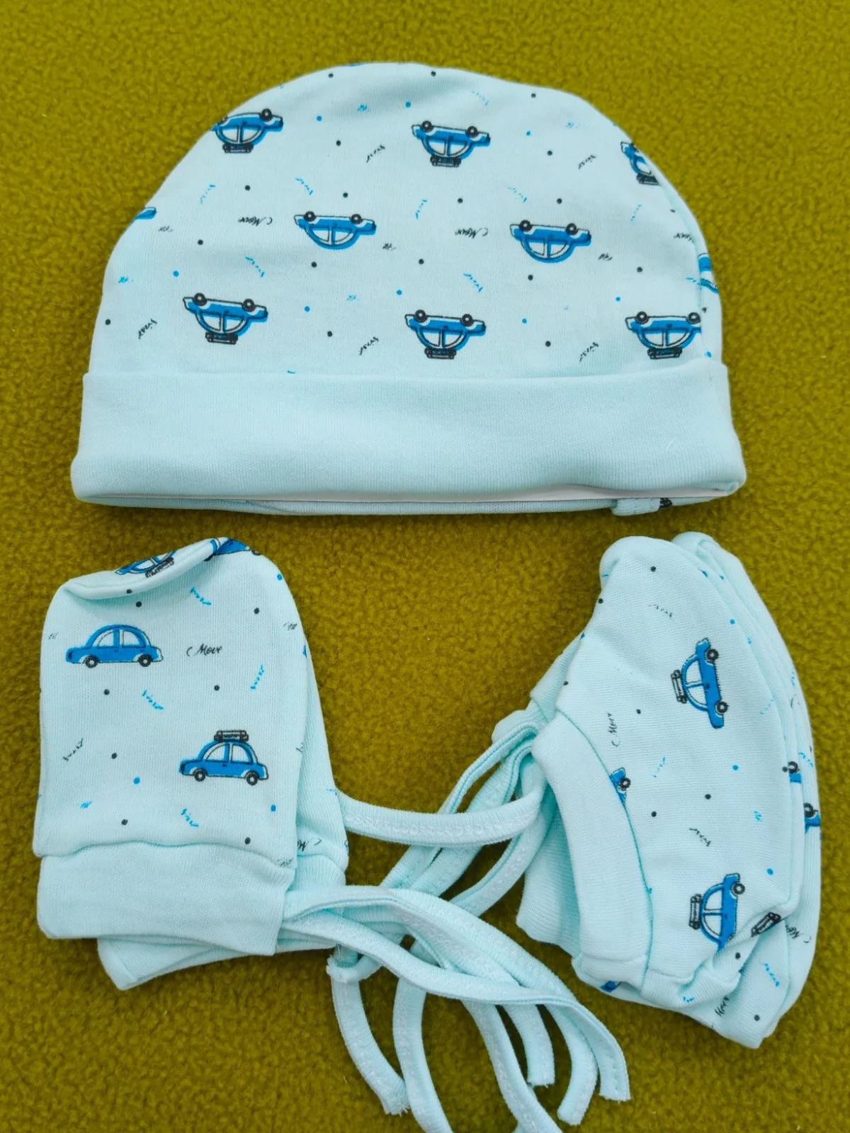 NEW BORN BABY CAP SET