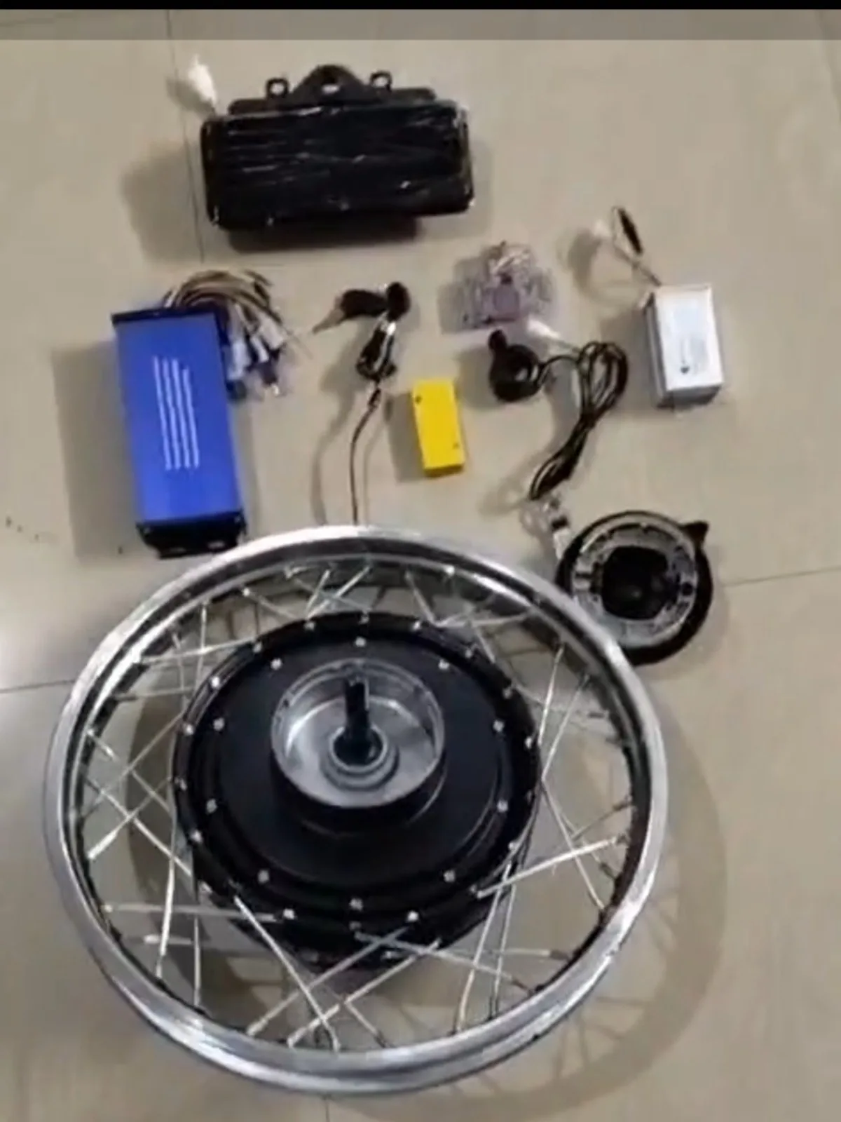 1500w Hybrid bike conversion kit spoke wheel 48-72vspotted