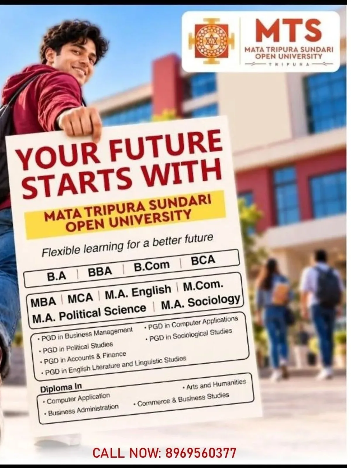 Regular mode course admission