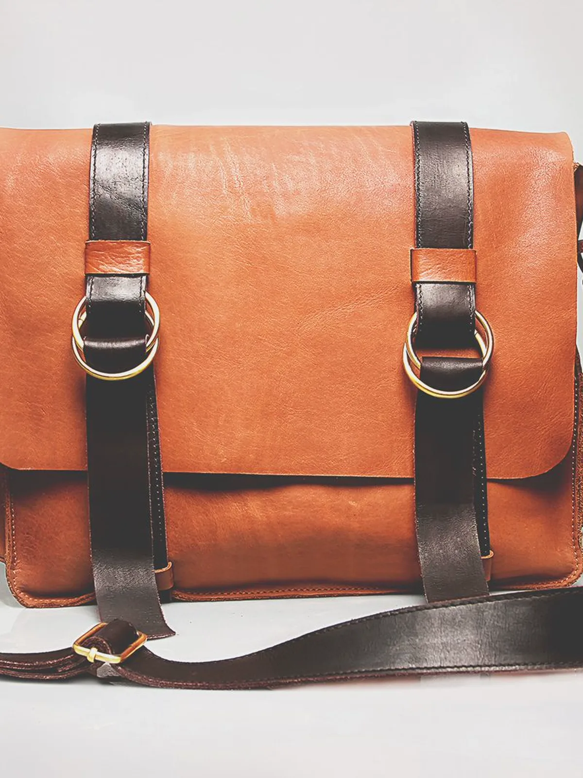 Leather Satchel Bag