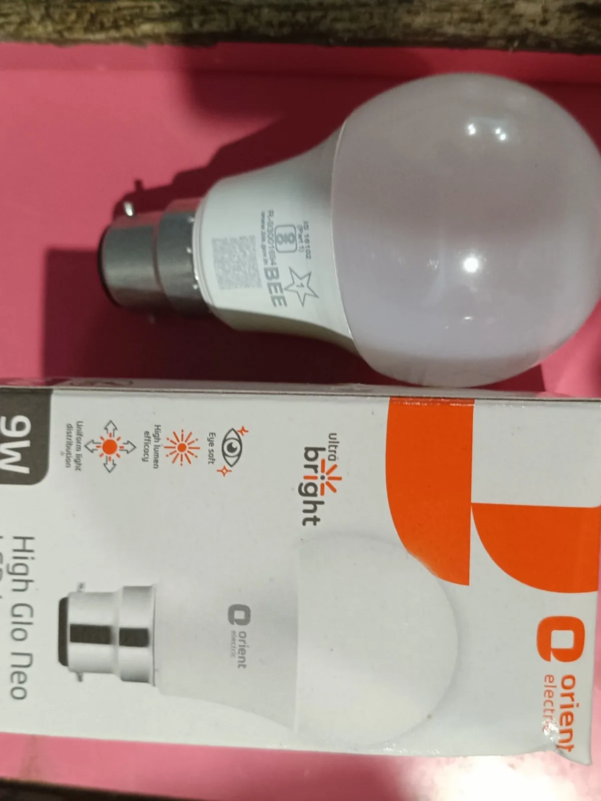 ORIENT 9W LED BULB