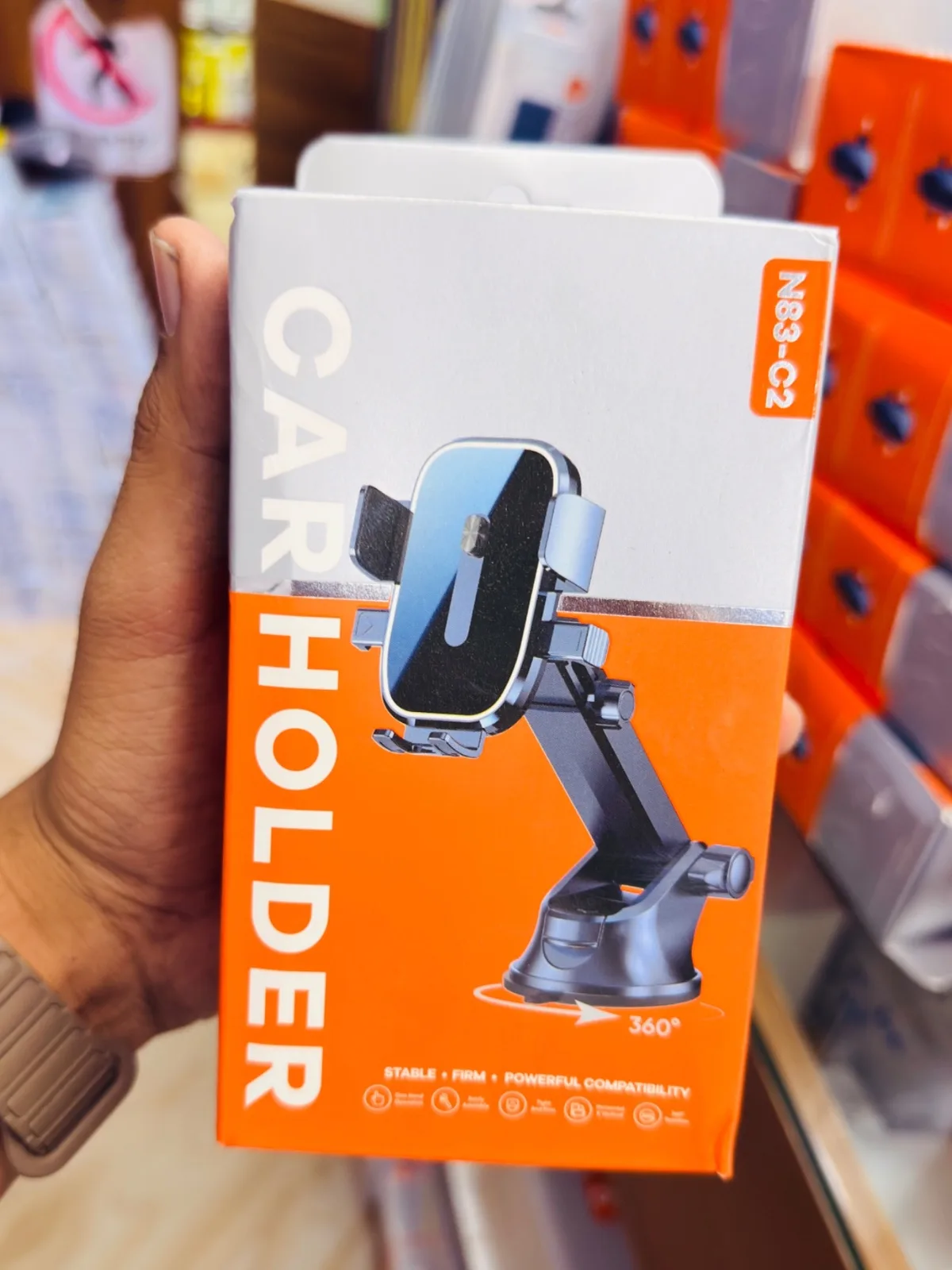 Mobile car stand